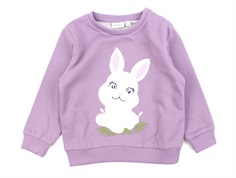 Name It lavender mist bunny sweatshirt